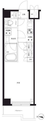 ルーブル川崎八番館の間取り画像