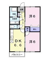 グランパティオの間取り画像