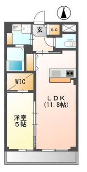サンルミエールの間取り画像