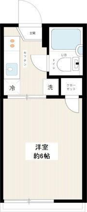 浅間ハイツの間取り画像