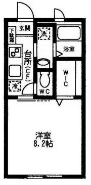 ザ サウス等々力の間取り画像