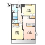 プリムベールIの間取り画像