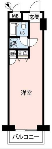 ラミアール門前仲町の間取り画像