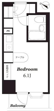 インペリアル南麻布コートアンドサテライトの間取り画像