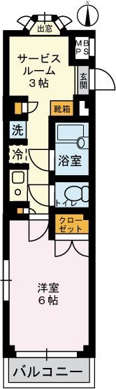 カミーリアの間取り画像