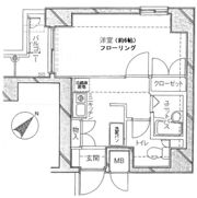 ヴェルステージ茅場町の間取り画像