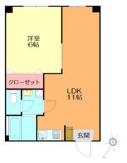フルールメゾンの間取り画像