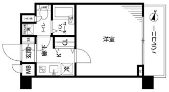 トーシンフェニックス笹塚参番館の間取り画像