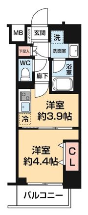 GENOVIA木場IIの間取り画像