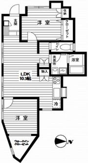 小山台戸建の間取り画像