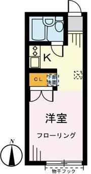 ベルハウスの間取り画像