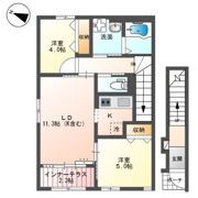 サニーオリーブ（越生町上野東アパート新築工事）の間取り画像