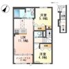 瀬音のいおり（日高市武蔵高萩アパート新築工事）の間取り画像