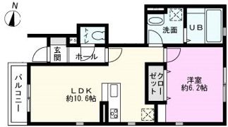 グロワール・ブランシュの間取り画像