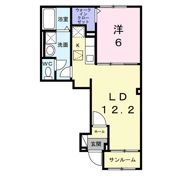 ヴィラ セレーノの間取り画像