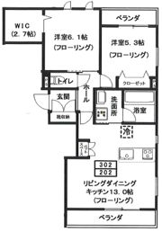 （仮）へーベルメゾン元住吉の間取り画像