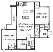 （仮）へーベルメゾン元住吉の間取り画像