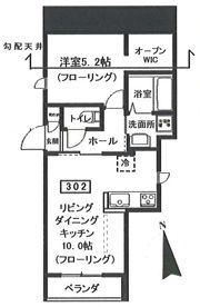 Dio dell’ acqua 西大井の間取り画像