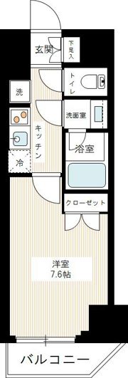 AZEST中野新橋の間取り画像