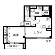 アルカディア扇橋の間取り画像