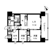 アルファレジデンシア南千住の間取り画像