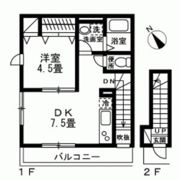 Kパークサイドの間取り画像