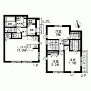 東大泉7丁目戸建 B棟の間取り画像