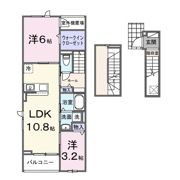レルージュの間取り画像