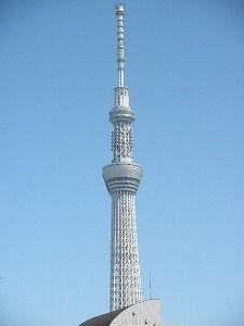近くのお部屋からのスカイツリーまで151m（徒歩2分）