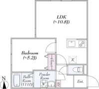 リアーレ田端の間取り画像