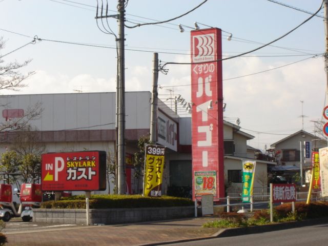 近くの薬屋まで240m（徒歩3分）