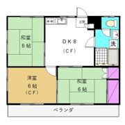 コーポ斉源の間取り画像