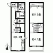 ドルチェ池尻の間取り画像