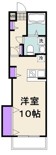 TKフラッツ草加の間取り画像