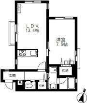 EASTの間取り画像
