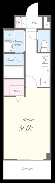 ジュネス稲城の間取り画像