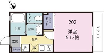 シャルム狛江の間取り画像