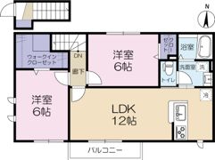 ドエルファーストIIの間取り画像