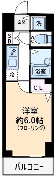 フェニックス日本橋蛎殻町の間取り画像