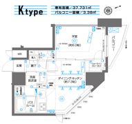 ZOOM駒込の間取り画像