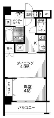 日神デュオステージ押上の間取り画像