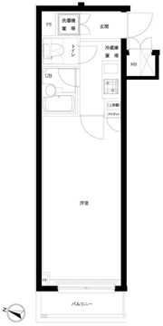 ルーブル渋谷初台の間取り画像