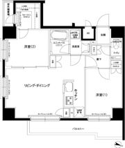 ルーブル東十条の間取り画像