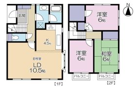上高井戸ガーデンヒルズの間取り画像