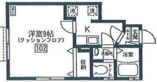 ヴィラヴェール太子堂の間取り画像