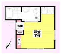 プロムナード浅草千束の間取り画像