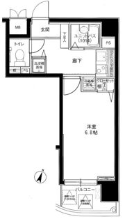 メインステージ西麻布IIの間取り画像