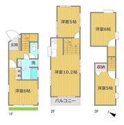 リバティハウス船橋の間取り画像