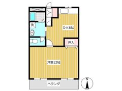 メゾン・ド・エルセの間取り画像