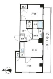 ペリグリンアパートメントの間取り画像